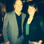 Tom Wopat with Lauren at Rockwell Stage & Table (January 2014)